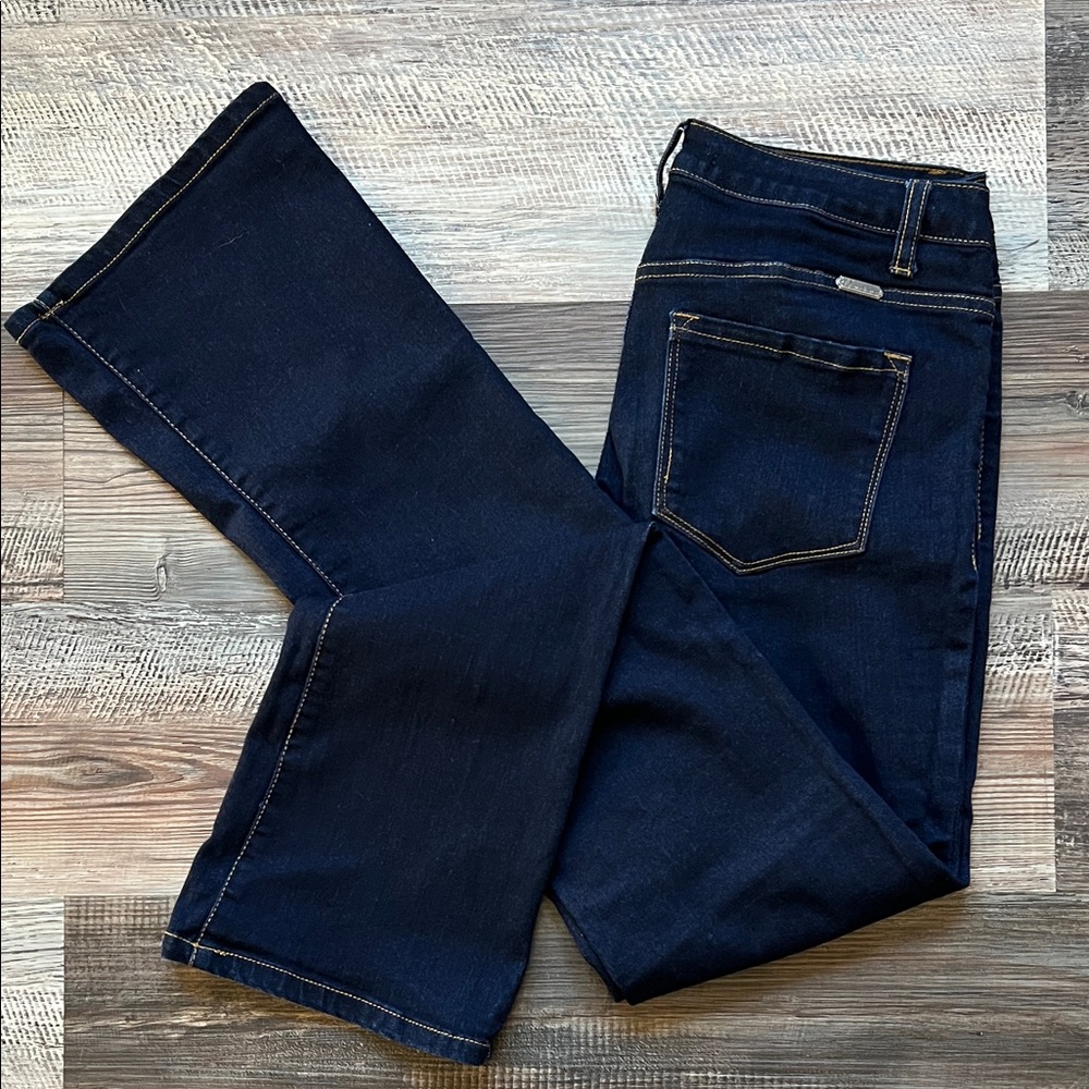 KanCan Dark Indigo Flare Jeans